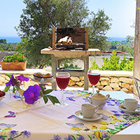 Table et barbecue