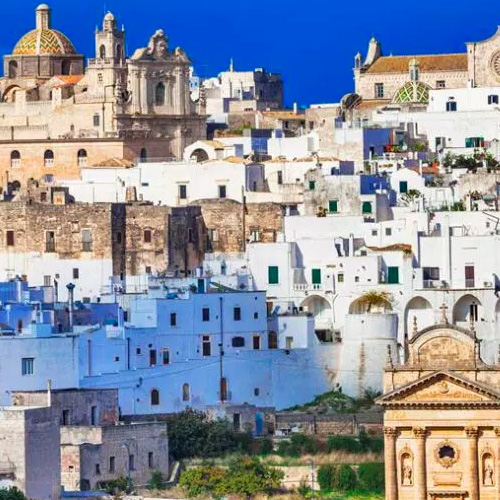 La ville blanc d&rsquo;Ostuni