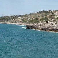 Les plages rocheuses vers Leuca
