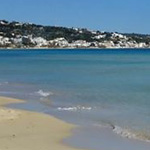 Torre Vado depuis la plage de Pescoluse