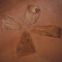 Croix au sol