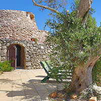 L&rsquo;entr&eacute;e du Grand Trullo