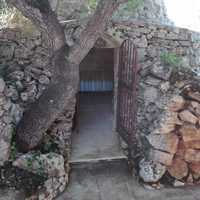 L&rsquo;entr&eacute;e du Petit Trullo
