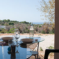 Panorama depuis le Petit Trullo
