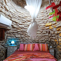 &Agrave; l&rsquo;int&eacute;rieur du Petit Trullo
